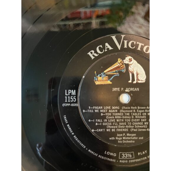 Jaye P. Morgan With Hugo Winterhalters Orchestra Vinyl Record LPM-1155 Album - Picture 2 of 8